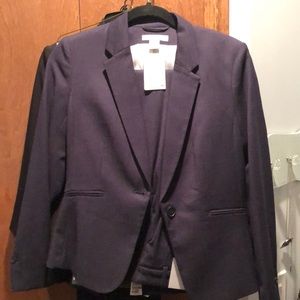 Navy & White women’s suit